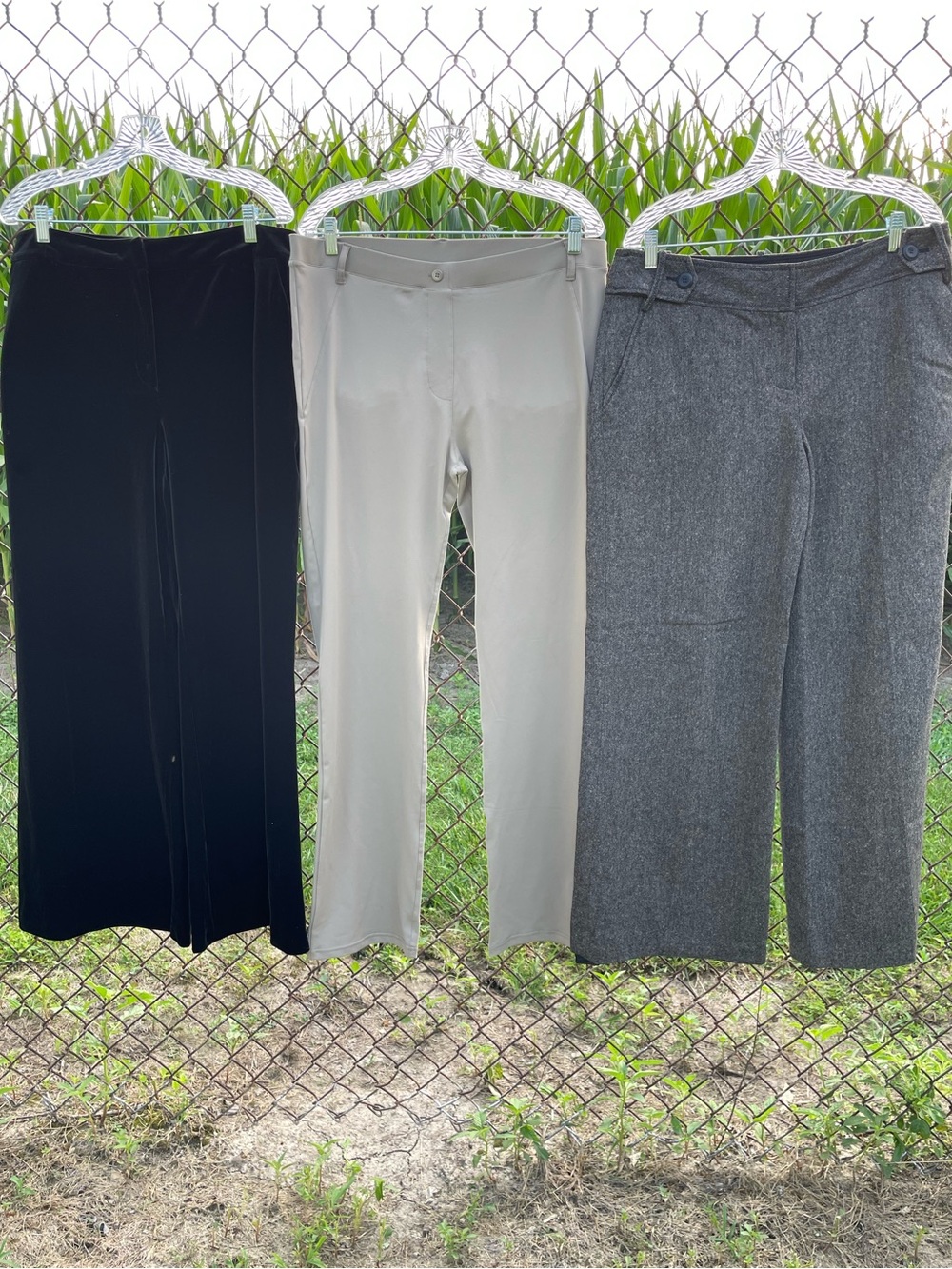 Lot of 3 Pairs Woman’s Wide Leg Trousers All size 14